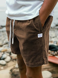 Men's Lightweight Corduroy Shorts for Summer